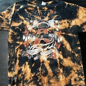 Mychildren Mybride bleach dye Tie-Dye Graphic T-Shirt